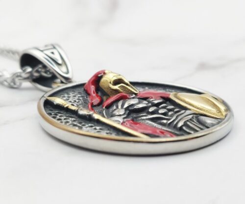 Warrior of Sparta 5 1 Mei's Muse Warrior of Sparta | ketting | Stainless Steel Warrior of Sparta 5 1