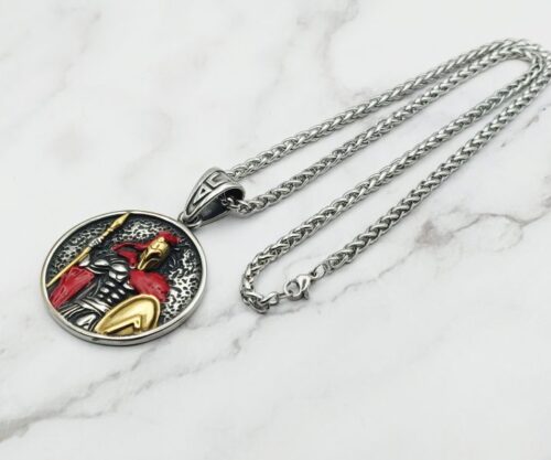 Warrior of Sparta 7 Mei's Muse Warrior of Sparta | ketting | Stainless Steel Warrior of Sparta 7