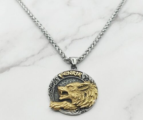 Fenrir Chain 3 Mei's Viking Fenrir Chain | ketting | Stainless Steel Fenrir Chain 3