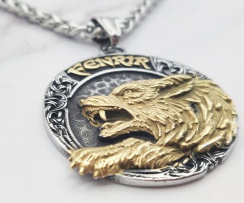 Fenrir Chain 5 Mei's Viking Fenrir Chain | ketting | Stainless Steel Fenrir Chain 5