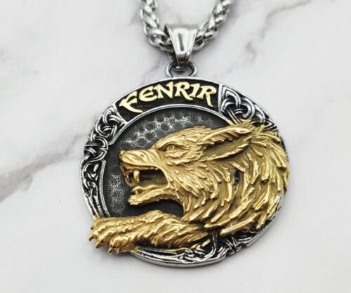 Fenrir Chain 6 Mei's Jewellery Wolf & Fenrir sieraden