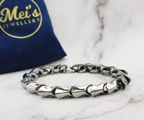 Infinity Snake 2 Mei's Viking Infinity Snake | armband | Stainless Steel Infinity Snake 2