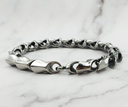 Infinity Snake 5 Mei's Viking Infinity Snake | armband | Stainless Steel Infinity Snake 5