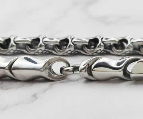 Infinity Snake 7 Mei's Viking Infinity Snake | armband | Stainless Steel Infinity Snake 7