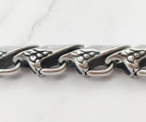 Infinity Snake 8 Mei's Viking Infinity Snake | armband | Stainless Steel Infinity Snake 8