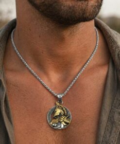 Alternative view of Mei's Muse The Spartan | ketting | Stainless Steel