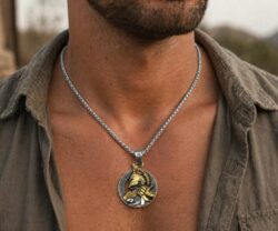 Alternative view of Mei's Muse The Spartan | ketting | Stainless Steel