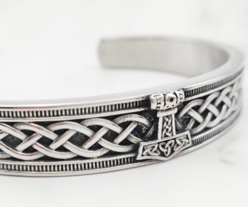 Thunder Hammer 6 Mei's Viking Thunder Hammer | armband | Stainless Steel Thunder Hammer 6