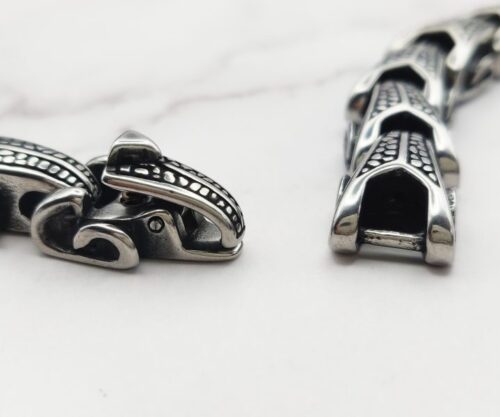 Dragon Chain 5 Mei's Viking Dragon Chain | ketting | Stainless Steel Dragon Chain 5