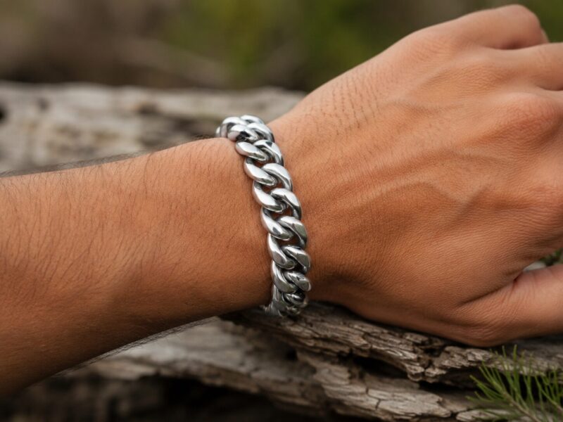 Ragnar Chain sierfoto Mei's Viking Ragnar Chain | armband | Stainless Steel Mei's Viking Ragnar Chain | armband | Stainless Steel - Afbeelding 2