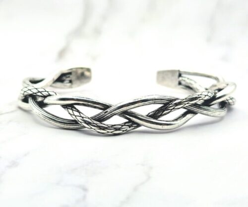 Mei’s Muse The Ropes armband van 925 zilver in zilver