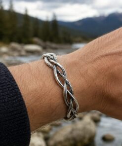 Alternative view of Mei's Muse The Ropes | armband | 925 Zilver