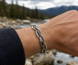 Alternative view of Mei's Muse The Ropes | armband | 925 Zilver
