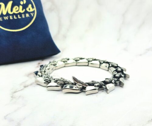 Wyrm Bones 3 Mei's Viking Wyrm Bones | armband | Stainless Steel Wyrm Bones 3