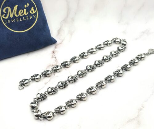 Skull Zone 7 Mei's Muse Skull Zone | ketting | Stainless Steel Skull Zone 7