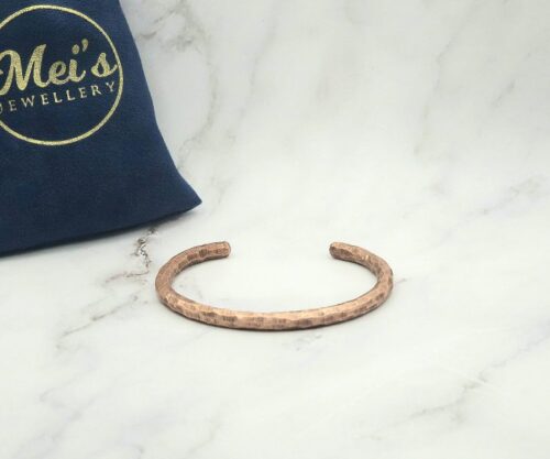 Copper Crest 8 Mei's Tibetan Copper Crest | armband | Koper Mei’s Tibetan Copper Crest armband van koper