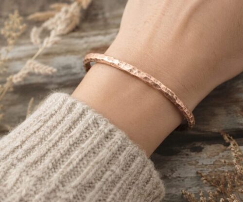 Mei’s Tibetan Copper Crest armband van koper