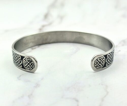 Celtic Strength 6 Mei's Muse Celtic Strength | armband | Stainless Steel Celtic Strength 6