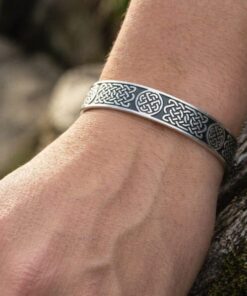 Alternative view of Mei's Muse Celtic Strength | armband | Stainless Steel