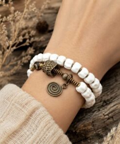 Alternative view of Mei's Tibetan Copper Treasure | armband | Yakbot