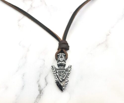 Nordic Arrow 1 1 Mei's Viking Nordic Arrow | ketting | Stainless Steel Nordic Arrow 1 1