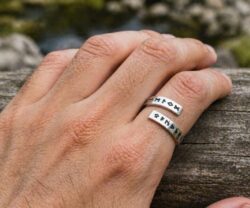 Alternative view of Mei's Viking The Runes | ring | Stainless Steel