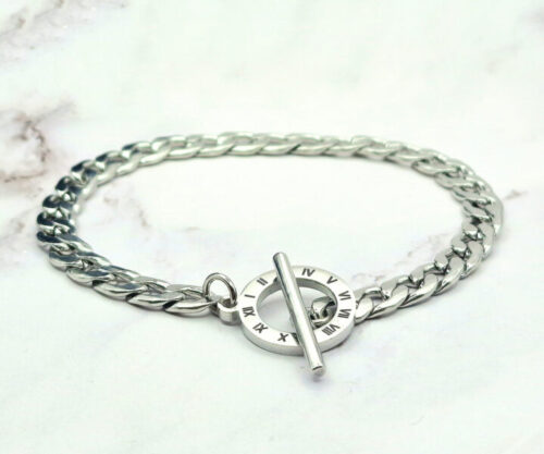 Mei’s Muse Timeless Chain armband van roestvrij staal in zilver