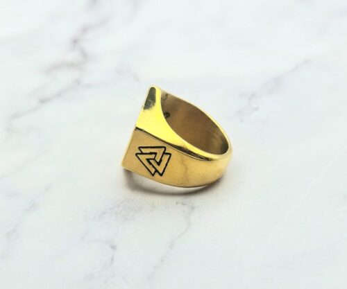 Golden Mystic Ring 4 Mei's Viking Golden Mystic Ring | ring | Stainless Steel Golden Mystic Ring 4