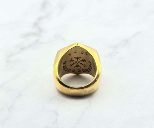 Golden Mystic Ring 7 Mei's Viking Golden Mystic Ring | ring | Stainless Steel Golden Mystic Ring 7