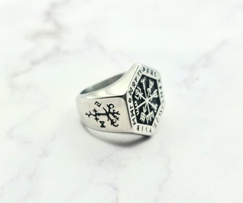 Silver Mystic Ring 3 Mei's Viking Silver Mystic Ring | ring | Stainless Steel Silver Mystic Ring 3