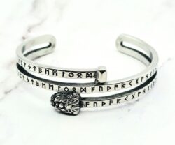 Mei's Viking Runic Dragon | armband | Stainless Steel