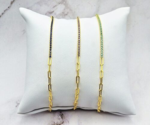 Golden Stardust 2 Mei's Muse Golden Stardust | armband | 925 Zilver Golden Stardust 2
