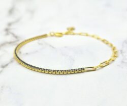 Mei's Muse Golden Stardust | armband | 925 Zilver