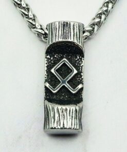 Mei's | Viking Rune Tree | ketting | Stainless Steel