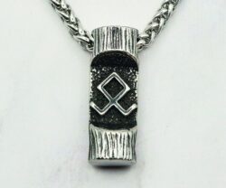 Mei's Viking Rune Tree | ketting | Stainless Steel