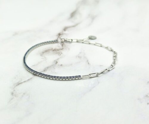 Silver Stardust 3 Mei's Muse Silver Stardust | armband | 925 Zilver Silver Stardust 3