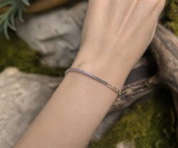 Alternative view of Mei's Muse Silver Stardust | armband | 925 Zilver