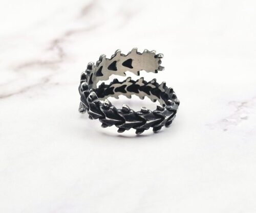 Dragon Crest 5 Mei's Viking Dragon Crest | ring | Stainless Steel Dragon Crest 5