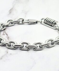 Mei's | Chained Dynamic Link | armband | Stainless Steel