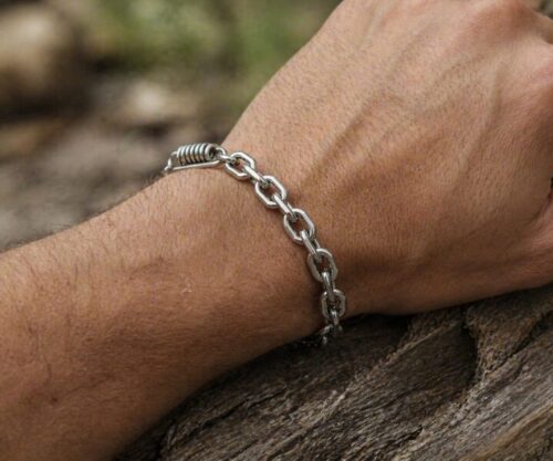Alternative view of Mei's Muse Dynamic Link | armband | Stainless Steel