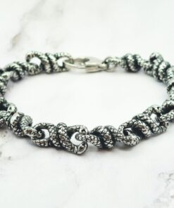 Mei's Viking Serpent Sculpt | armband | Stainless Steel