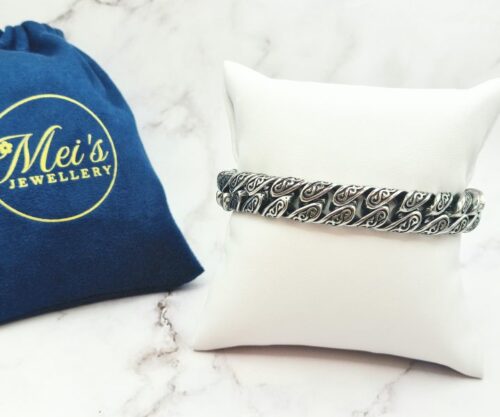 Steel Statement 2 Mei's Muse Steel Statement | armband | Stainless Steel Mei’s Muse Steel Statement armband van stainless steel