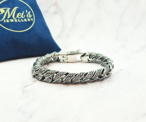 Steel Statement 6 Mei's Muse Steel Statement | armband | Stainless Steel Mei’s Muse Steel Statement armband van stainless steel