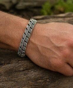 Alternative view of Mei's Muse Steel Statement | armband | Stainless Steel