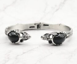 Mei's Muse Skull Guardian | armband | Stainless Steel
