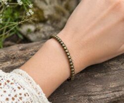 Alternative view of Mei's Tibetan Copper Wrapped | armband | Koper