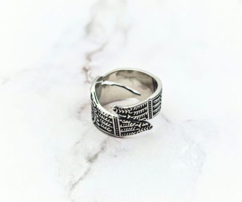 Shadow Ravens 5 Mei's Viking Shadow Ravens | ring | Stainless Steel Shadow Ravens 5
