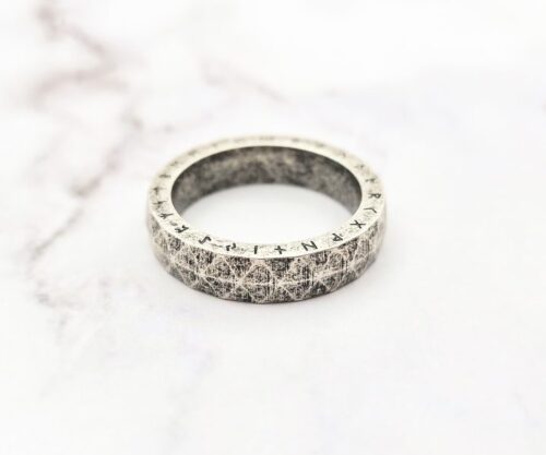 Geo Runes 4 Mei's Viking Geo Runes | ring | Stainless Steel Geo Runes 4