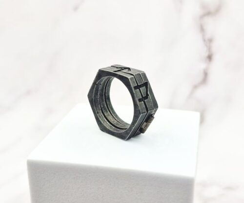Rune Fold 3 Mei's Viking Rune Fold | ring | Stainless Steel Rune Fold 3