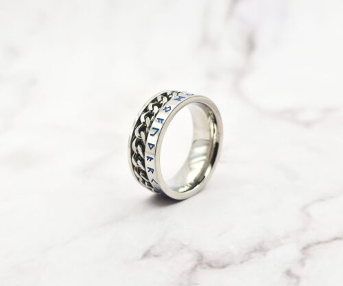 Sky Runes 3 Mei's Viking Sky Runes | ring | Stainless Steel Sky Runes 3
